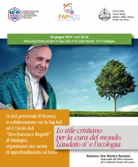 Lo stile cristiano per la cura del mondo: Laudato si&#039; e l&#039;ecologia