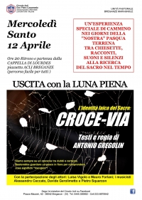 L&#039;identità laica del sacro: Croce-via il 12 aprile a Breganze