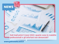 DATI INAIL PRIMI 5 MESI 2023: QUANTE SONO LE MALATTIE PROFESSIONALI E GLI INFORTUNI NON DENUNCIATI?