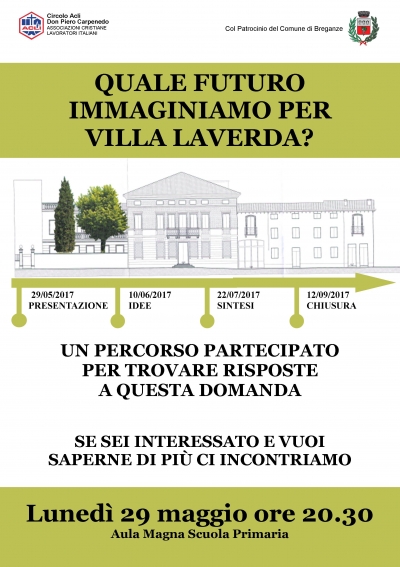 Quale futuro immaginiamo per Villa Laverda? Incontro a Breganze