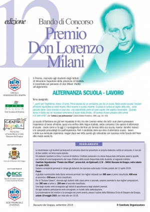Premio Don Lorenzo Milani 2018